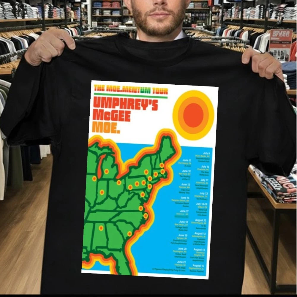 Umphrey’s McGee The Moe Mentum Tour 2026 Poster Shirt