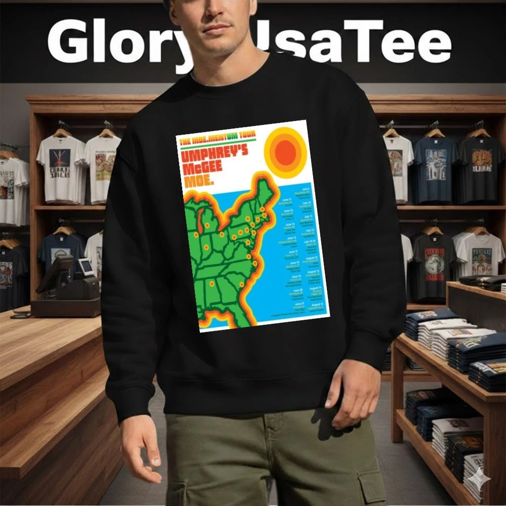 Umphrey’s McGee The Moe Mentum Tour 2026 Poster Shirt