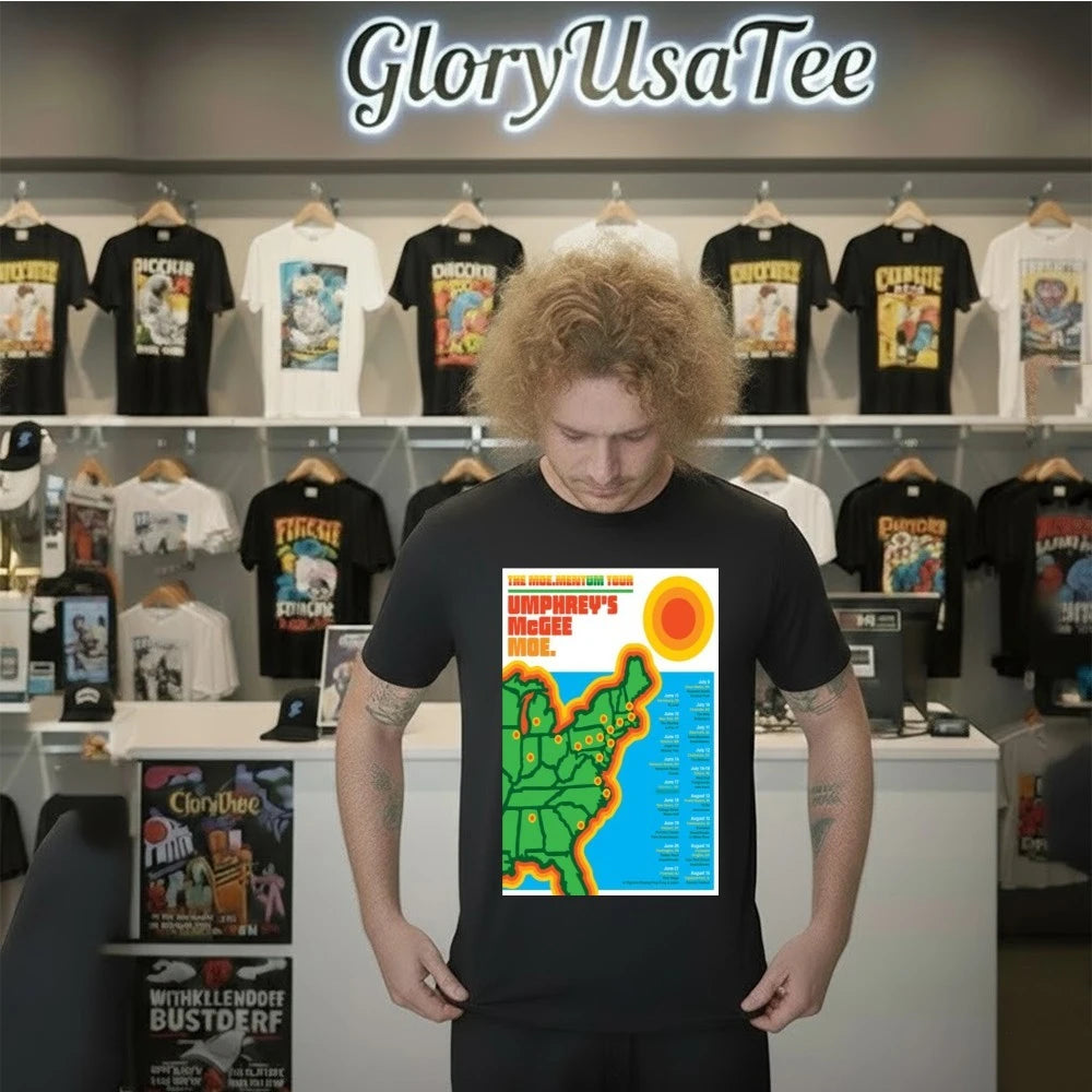 Umphrey’s McGee The Moe Mentum Tour 2026 Poster Shirt