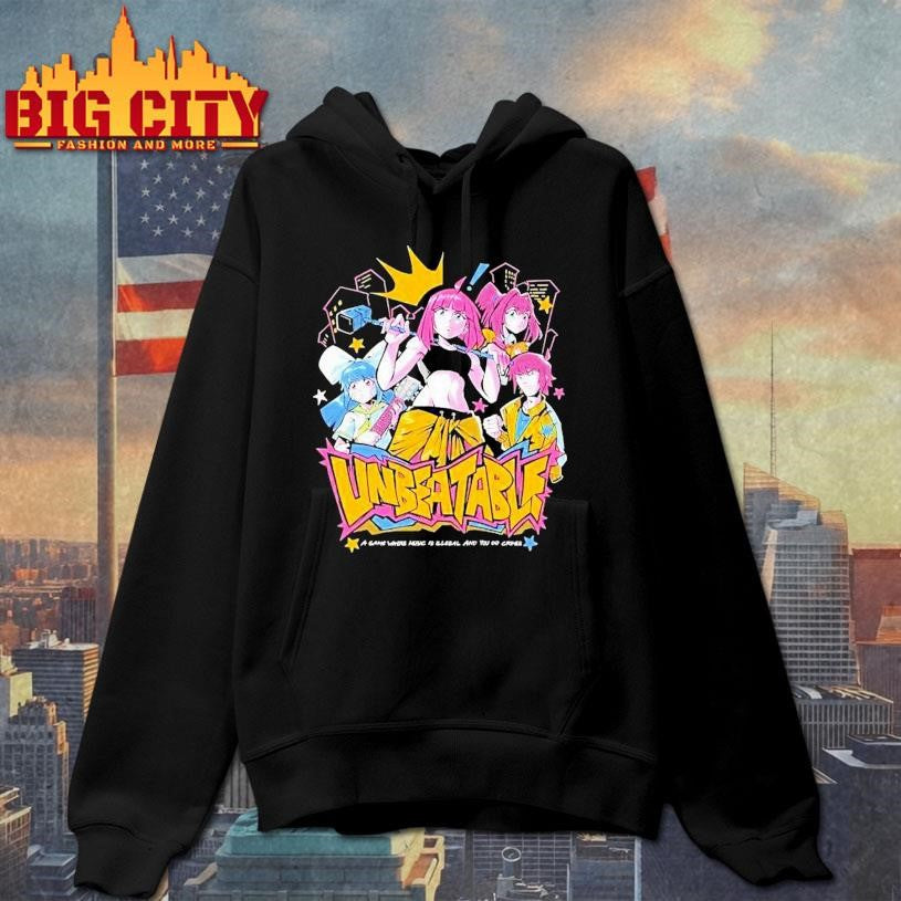 Unbeatable A Game Where Music Illegal And You Do Crimes Shirt