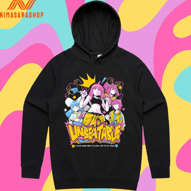 Unbeatable A Game Where Music Is Illegal And You Do Crimes Shirts