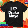 Unc Tar Heels I Love Drake Maye Shirt