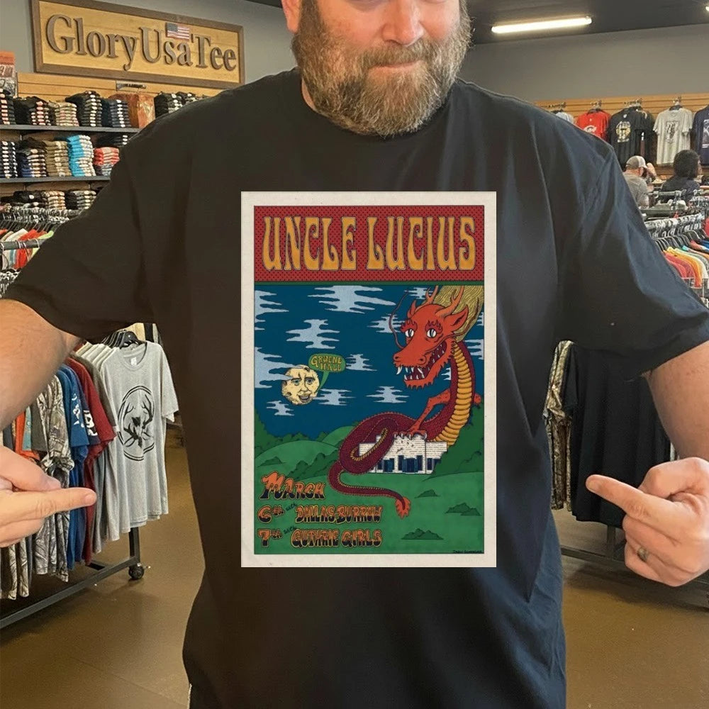 Uncle Lucius Gruene Hall In New Braunfels, TX Mar 6-7 2026 Poster Shirt
