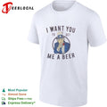 Uncle Sam pointing I want you to get me a beer shirt