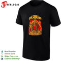 Undead skeleton knight warrior fantasy armor treasure live laugh loot shirt