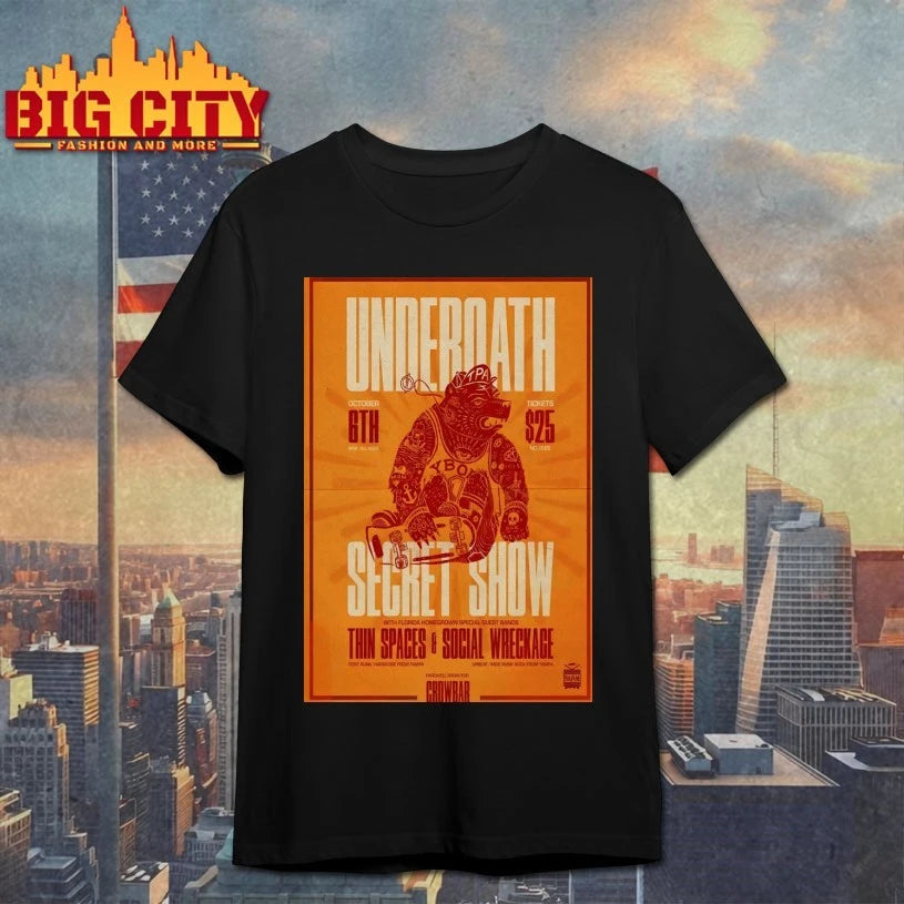 Underoath 10.6.2025 Tampa Secret Show Poster shirt