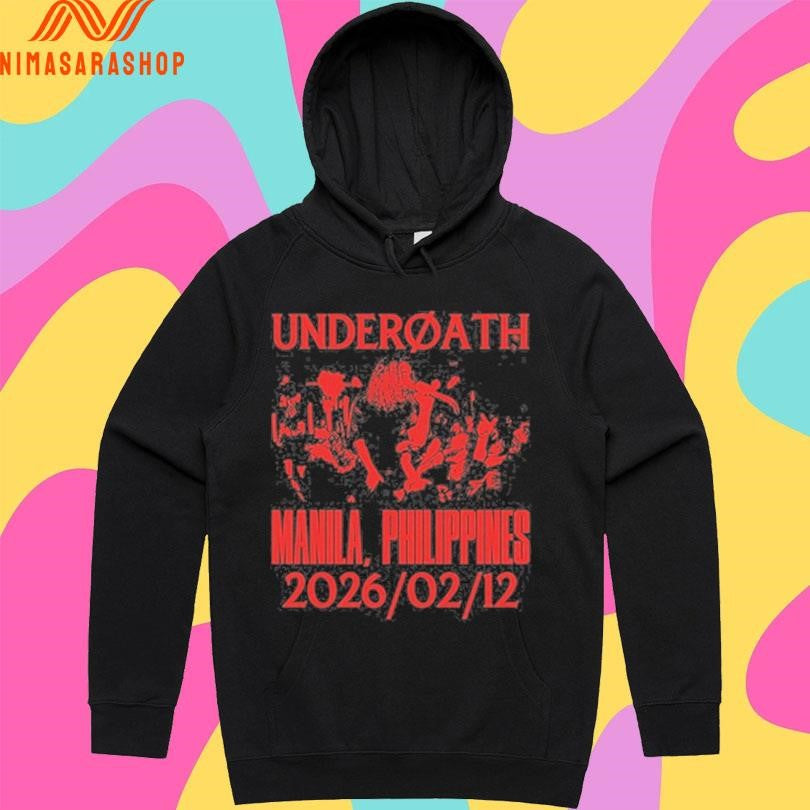 Underoath Manila Philippines 2026 02 12 Shirts