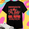 Underoath Manila Philippines 2026 02 12 Shirts