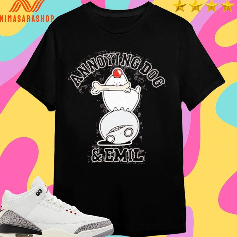 Undertale X Square Enix Annoying Dog And Emil Shirts