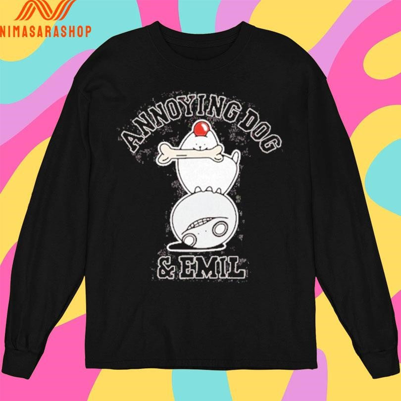 Undertale X Square Enix Annoying Dog And Emil Shirts