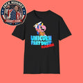 Unicorn Fart Dust Raider Funny Cartoon Warrior Shirt