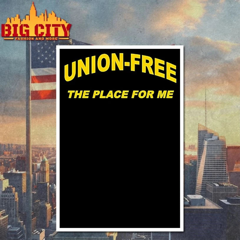 Union Free The Place For Me Shirt