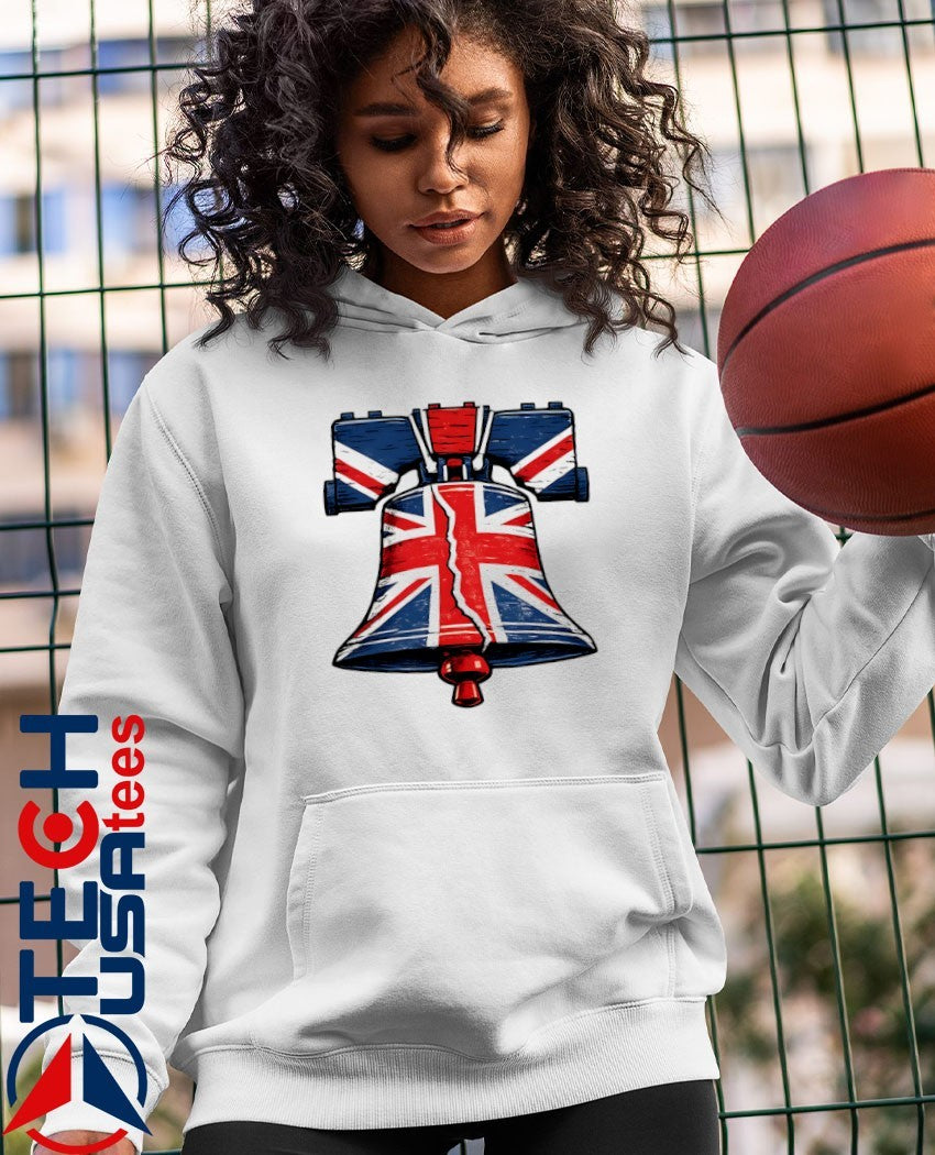 Union Jack Liberty Bell Philadelphia Phillies shirt