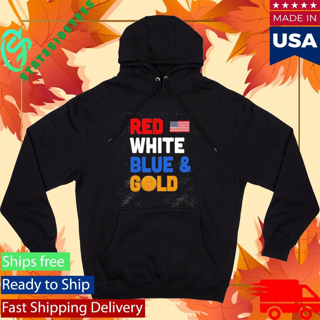 United States National Team 2026 Red White Blue Gold Shirt
