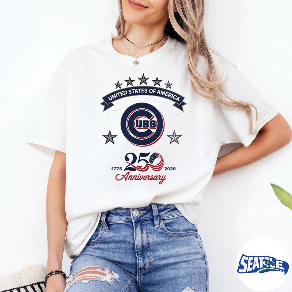 United States Of America Chicago Cubs x America’s 250th Anniversary 2026 shirt