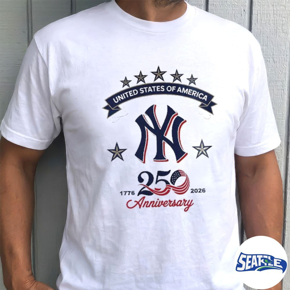 United States Of America New York Yankees x America’s 250th Anniversary 2026 shirt