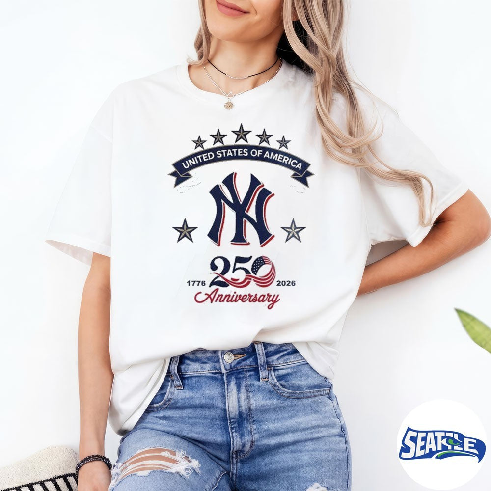 United States Of America New York Yankees x America’s 250th Anniversary 2026 shirt