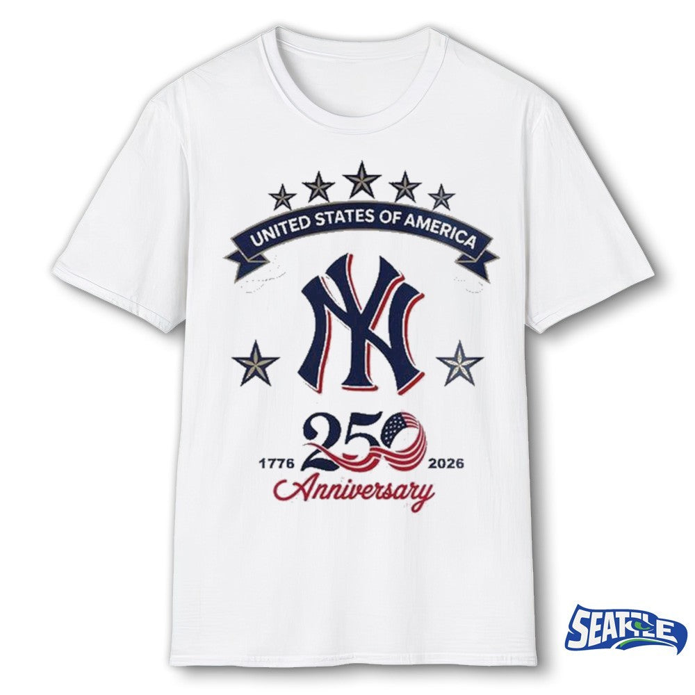 United States Of America New York Yankees x America’s 250th Anniversary 2026 shirt