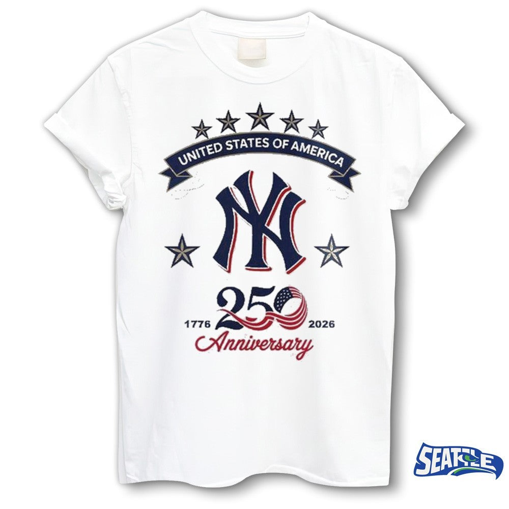 United States Of America New York Yankees x America’s 250th Anniversary 2026 shirt