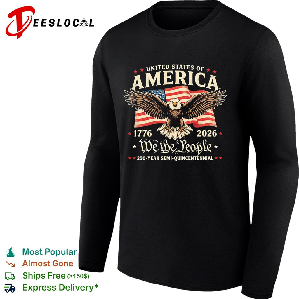 United States of America 1776 2026 We the People 250 Year Semi Quincentennial shirt