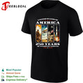 United States of America 250 years of pushing limits shirt