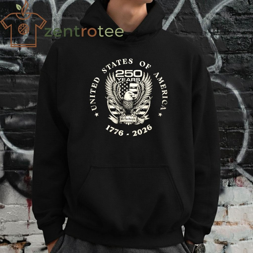 United States of America 250 years we the people 1776 2026 shirt