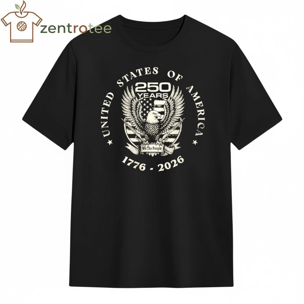 United States of America 250 years we the people 1776 2026 shirt