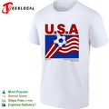 United States of America Soccer Club est 1913 vintage ball shirt