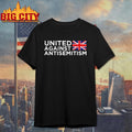 United against antisemitism UK flag shirt