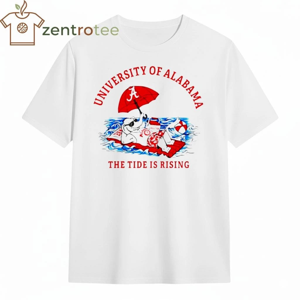 University Of Alabama The Tide Is Rising Mascot vacation tee