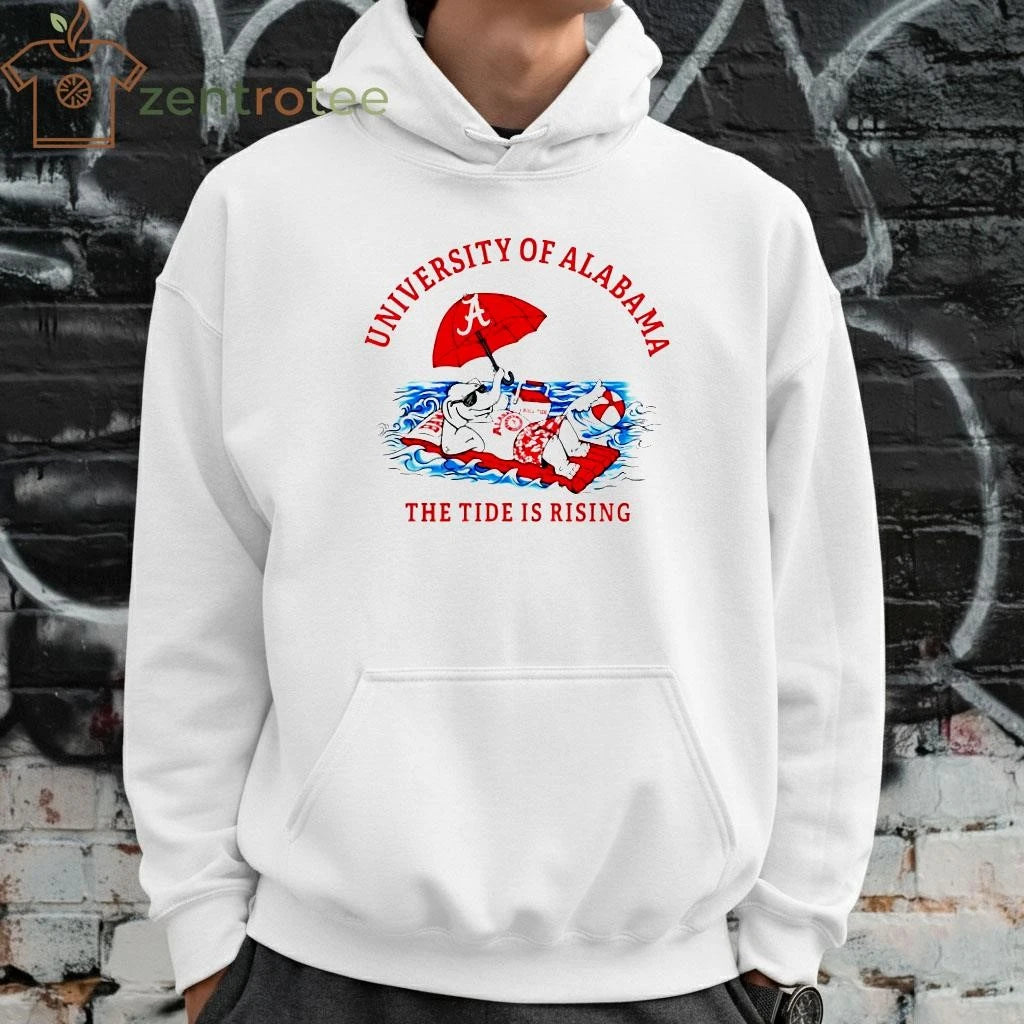 University Of Alabama The Tide Is Rising Mascot vacation tee