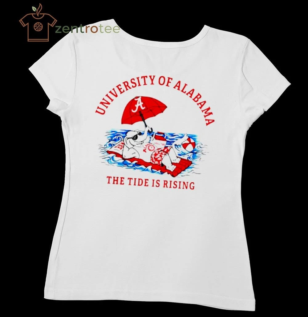 University Of Alabama The Tide Is Rising Mascot vacation tee