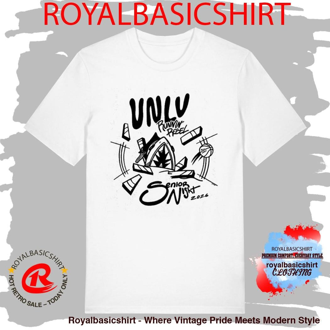 University Of Nevada Las Vegas Rebels Basketball Senior Night 2026 Shirt