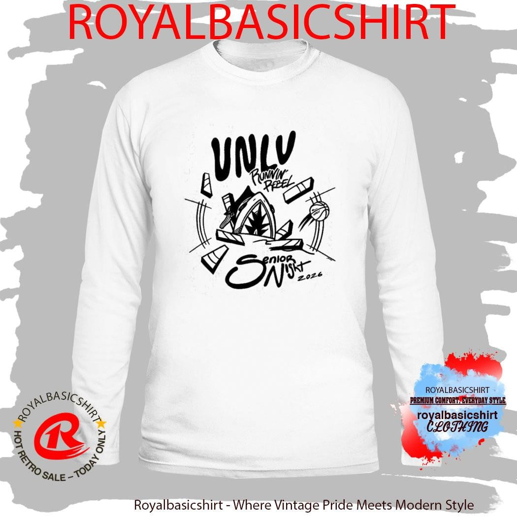 University Of Nevada Las Vegas Rebels Basketball Senior Night 2026 Shirt