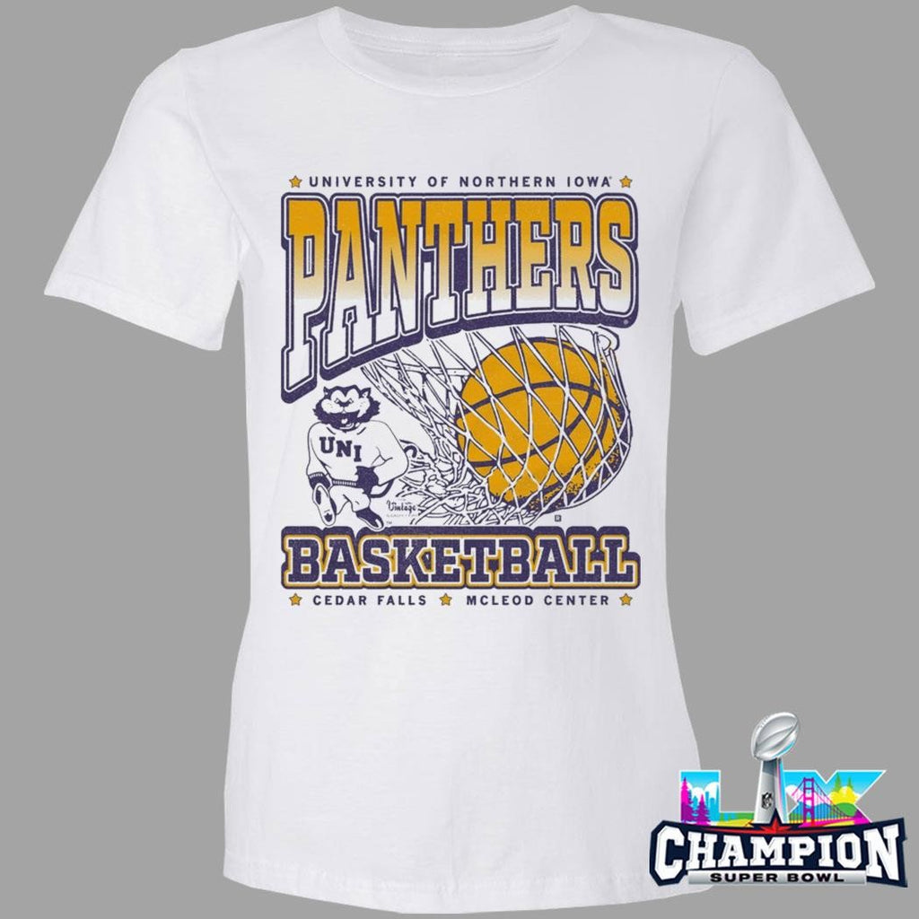University Of Northern Iowa Panthers Basketball Cedar Falls Mcleod Center Shirt