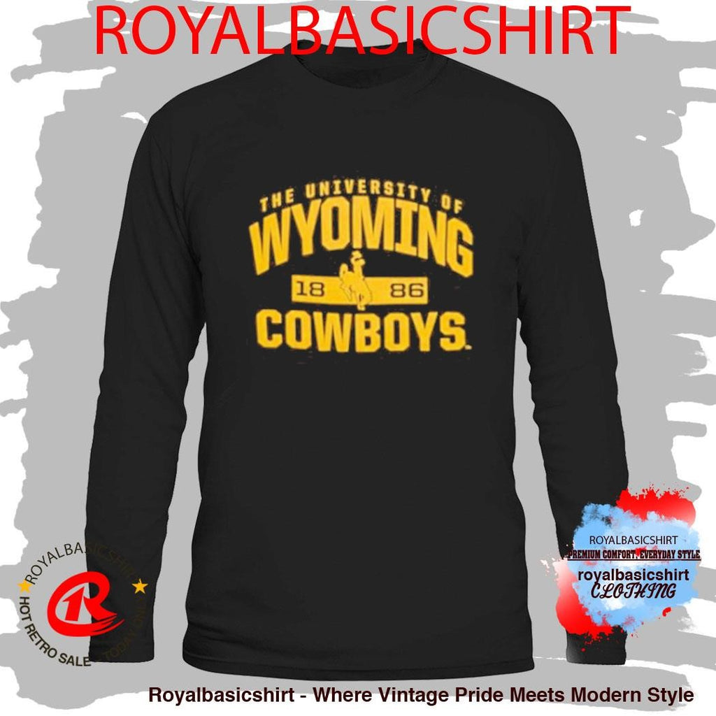 University Of Wyoming Cowboys 1886 Brown Shirt