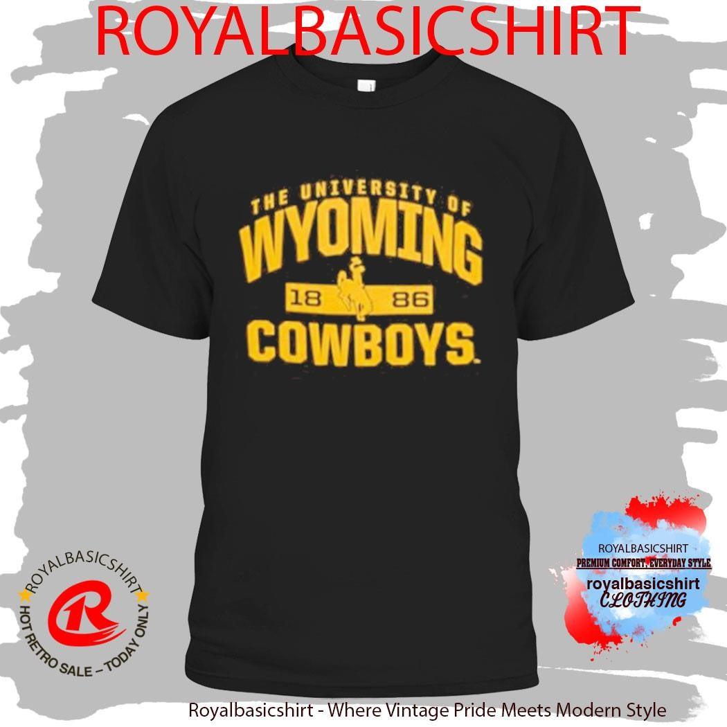 University Of Wyoming Cowboys 1886 Brown Shirt