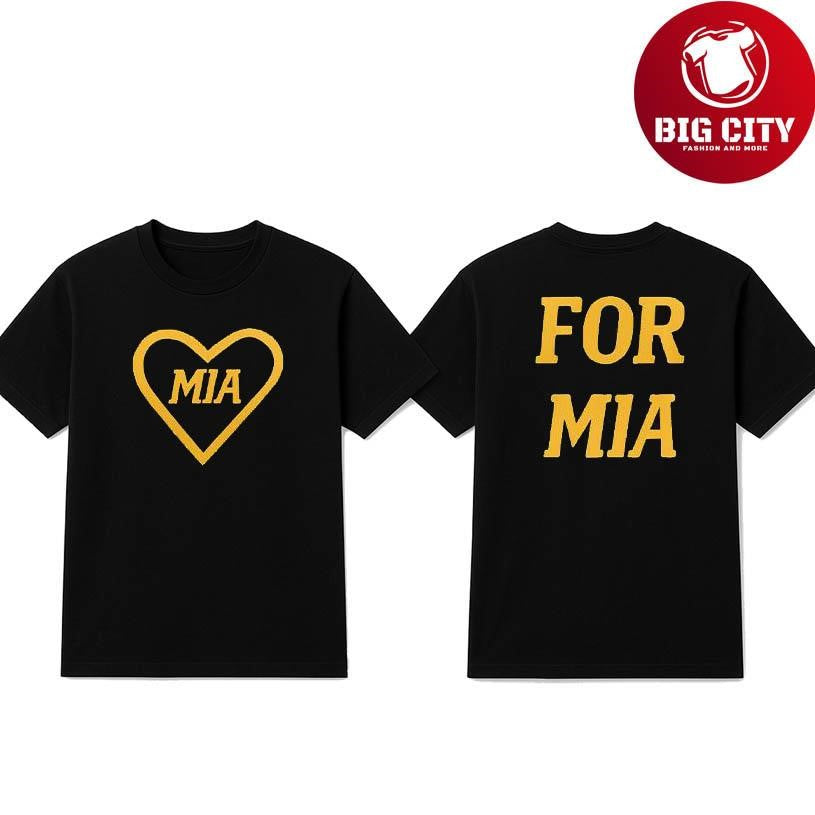 University of Washington FOR MIA 2025 Two Sided Shirt