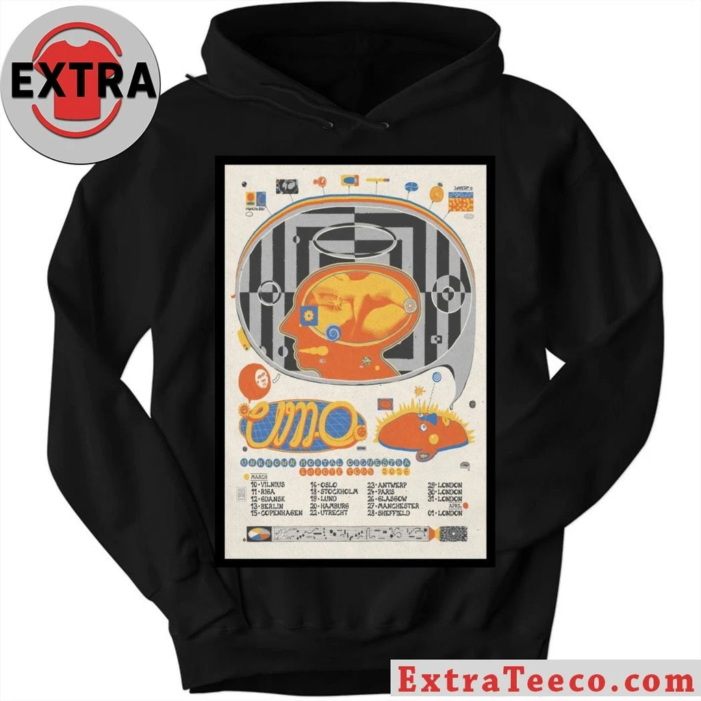 Unknown Mortal Orchestra European Tour 2026 Poster Shirt