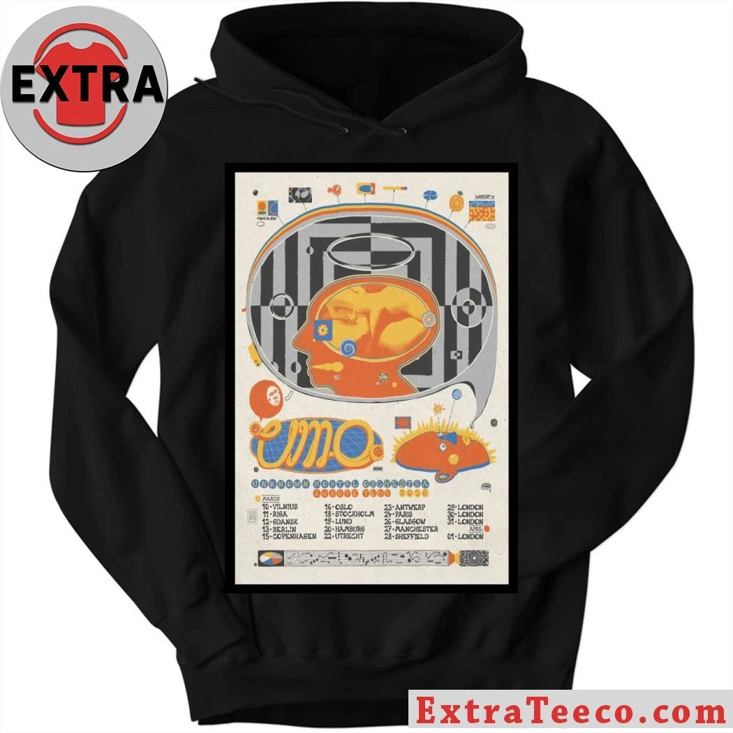 Unknown Mortal Orchestra European Tour 2026 Poster Shirt