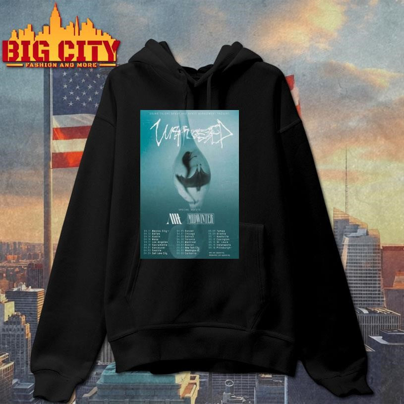 Unprocessed Angel North America Headline Tour 2026 Poster shirt