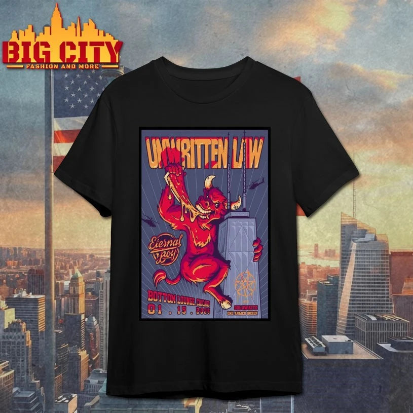 Unwritten Law Chicago IL 1.15.2026 Poster shirt