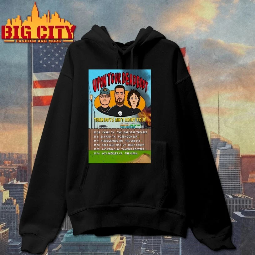 Upon Your Dead Body Fall Tour 2025 Poster Shirt