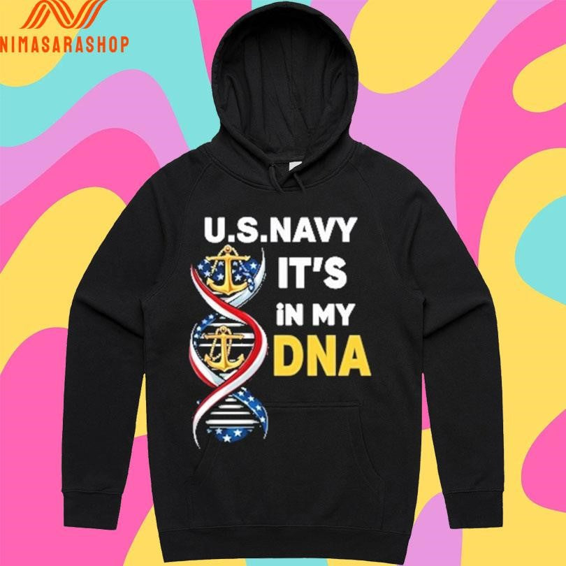 Us Navy It’s In My Dna America Shirts