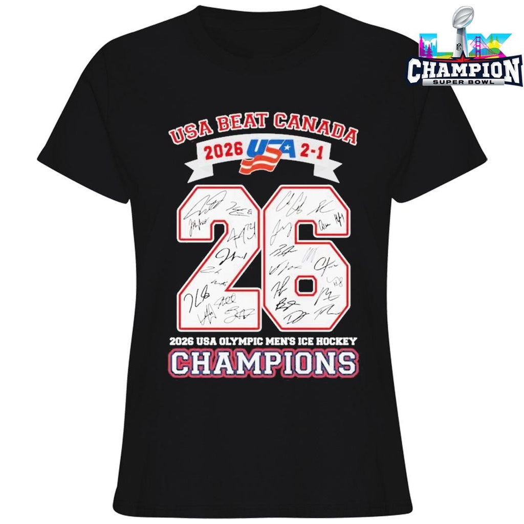 Usa Beat Canada 2026 2-1 2026 Usa Olympic Men’s Ice Hockey Champions