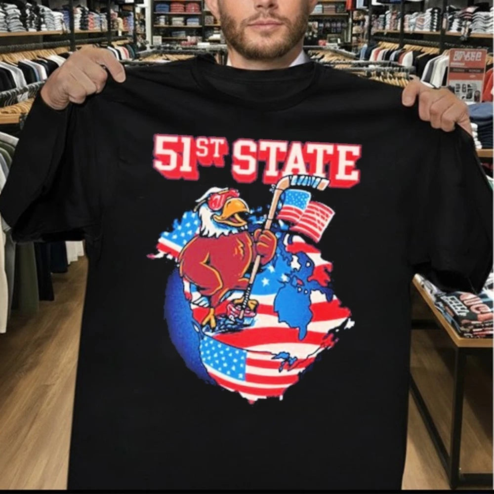 Usa Hockey x Old Row 51st State Pocket Shirt