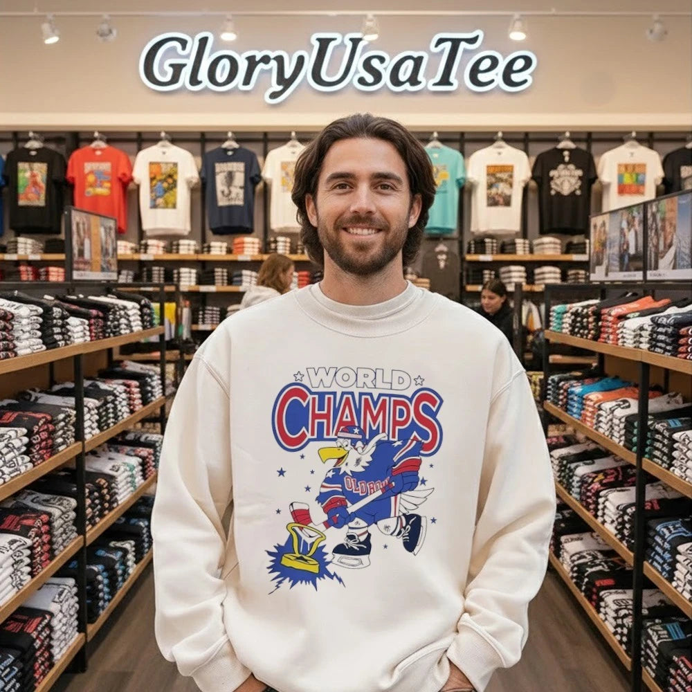 Usa Hockey x Old Row World Champs Eagle Shirt