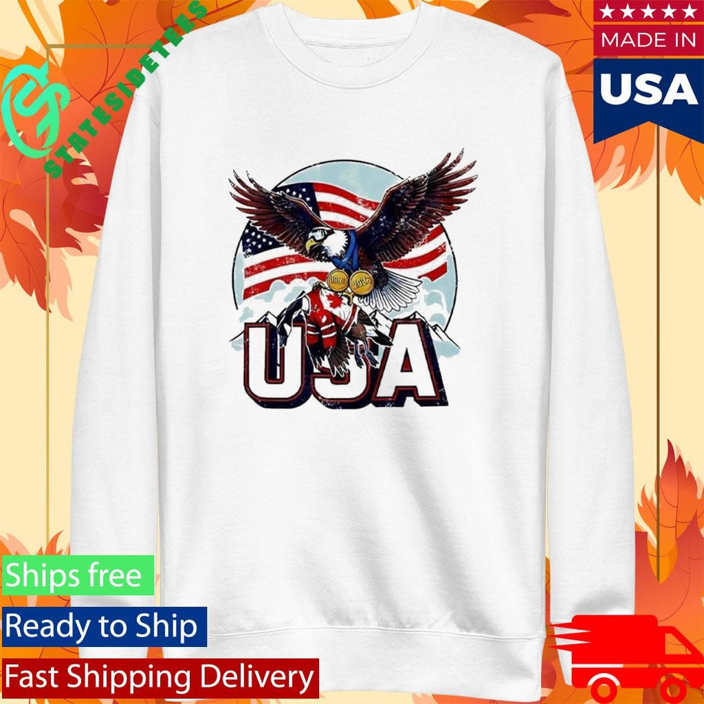 Usa Ice Hockey Eagle Champions 2026 Shirt