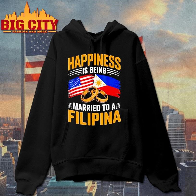 Usa Married To Filipina Pinay Filipino Country Philippines Shirt