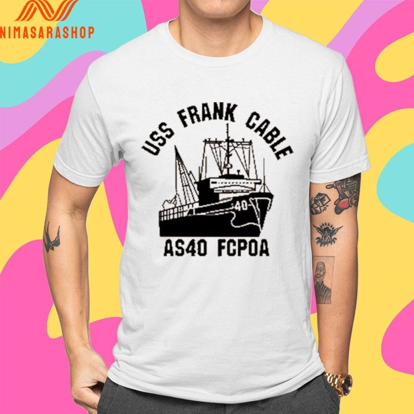Uss Frank Cable As 40 Fcpoa Shirts